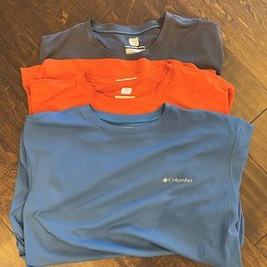 Men’s Columbia Omni shirt bundle
